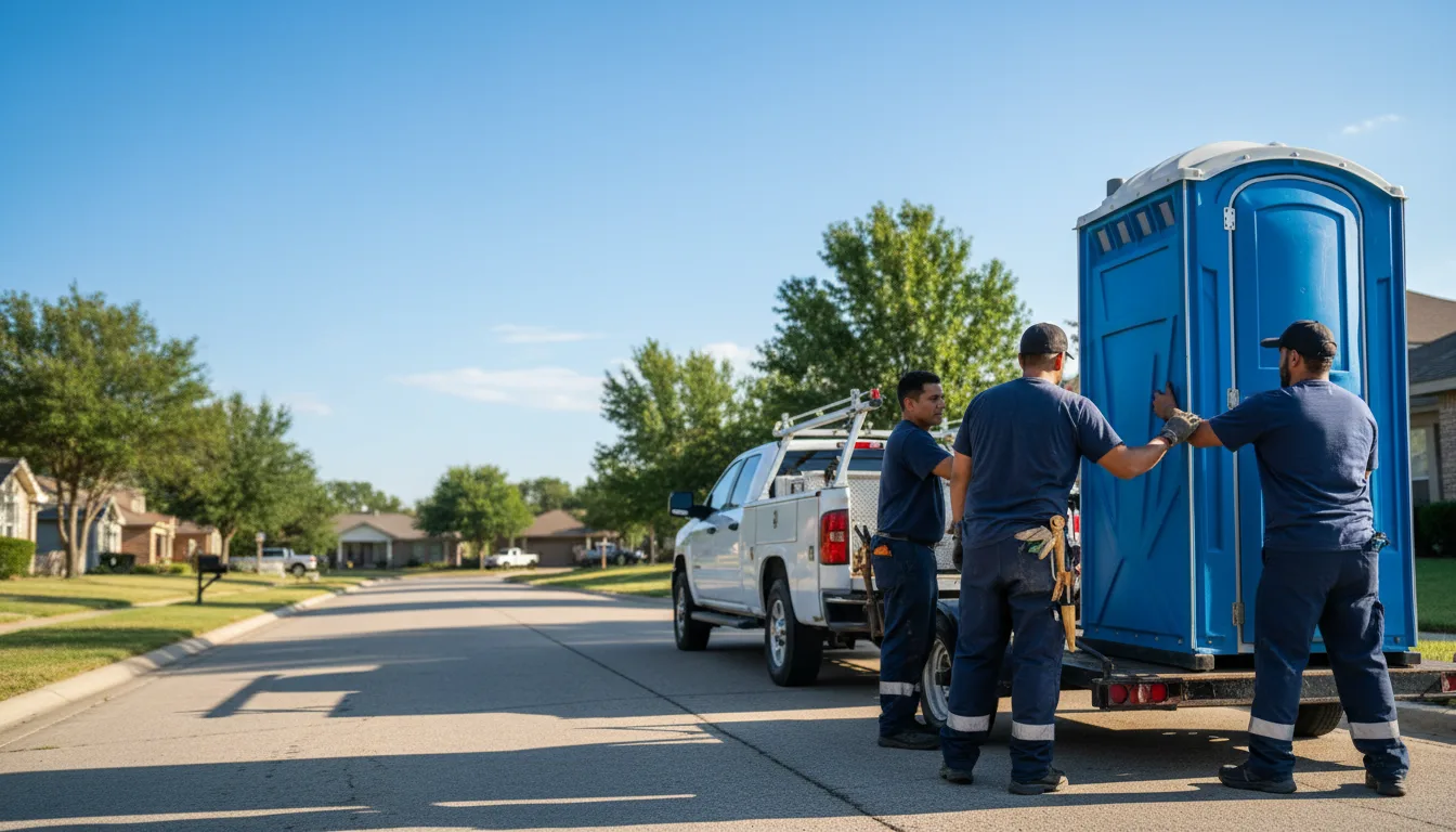 Portable Toilet Rental in Barrington, IL near me
